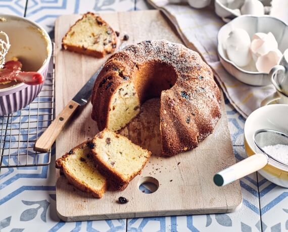 Studentenfutter-Kuchen