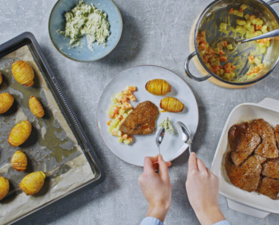 Rinder-Minutensteaks mit Kräuterbutter - Rezept | LIDL Kochen