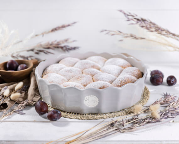 Buchteln mit Zwetschgenfüllung