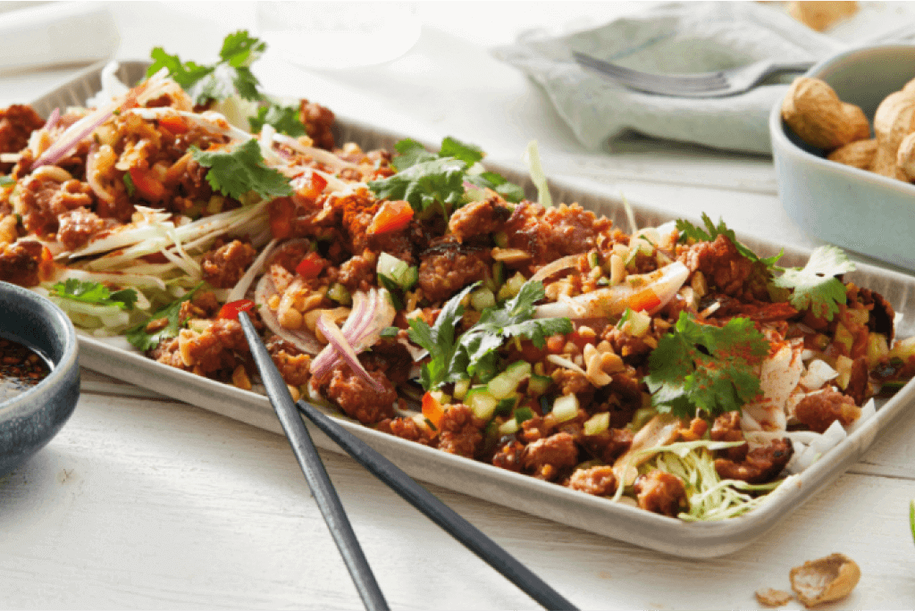 Thai-Salat mit Vemondo Hack