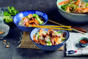 Kunterbuntes Gemüse, scharf gebratenes Fleisch aus dem Wok, Suppen und Soßen - die asiatische Küche begeistert. Bei lidl-kochen findest du asiatische Rezepte.