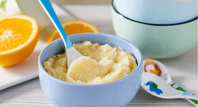 Babybrei mit Hähnchen, Kohlrabi und Kartoffeln