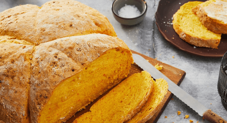 Brot aus Hokkaido Kürbis