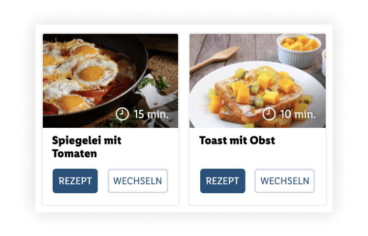 Auf Basis einer enormen Bandbreite an Rezepten ist es nun die Aufgabe des Nutzers bzw. der Nutzerin, sich für seine/ ihre individuellen Favoriten zu entscheiden.