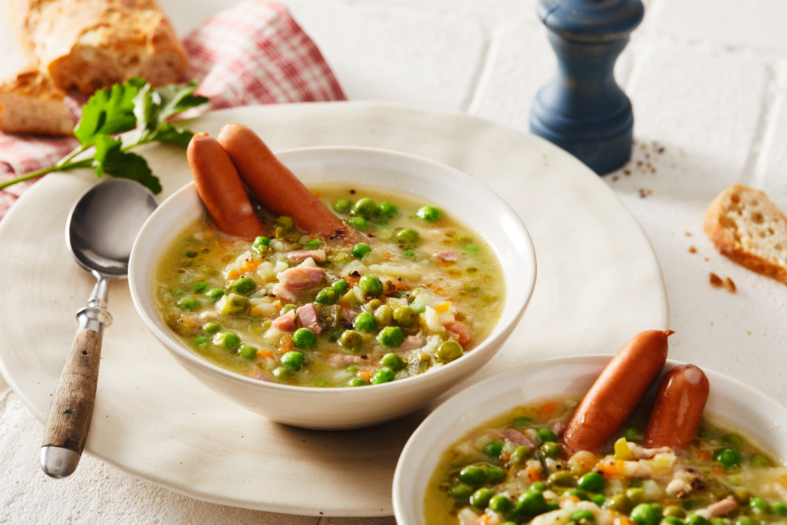 5 leckere Rezepte für Erbsensuppe