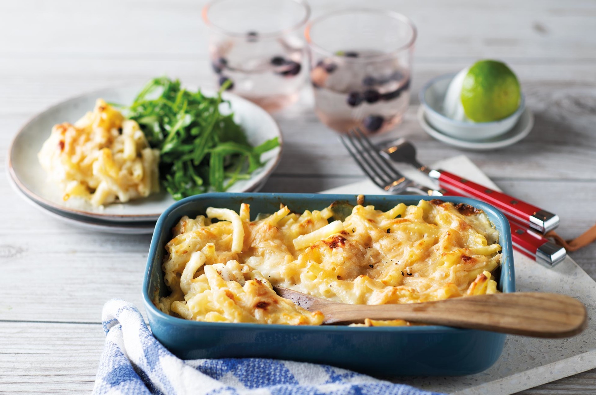 Mac and Cheese mit Salat Rezept LIDL - | Kochen