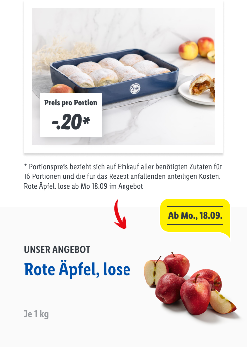 Bratapfel Buchteln