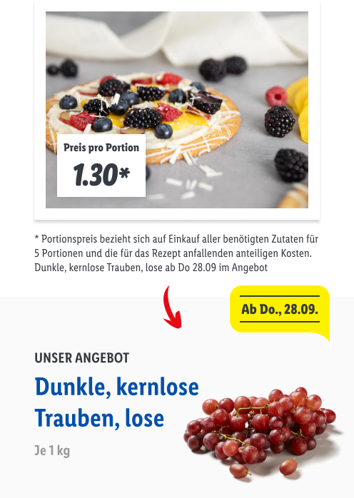 Süße Mini-Cookie-Pizza