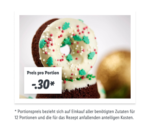 Christmas Donuts aus dem Ofen