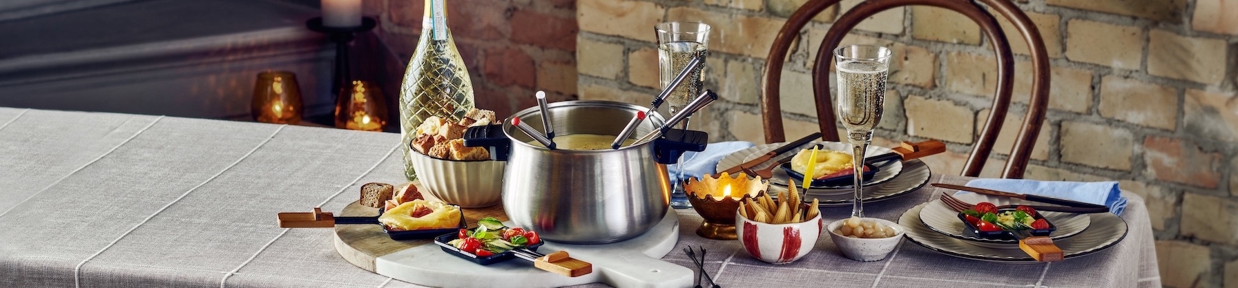 Raclette und Fondue