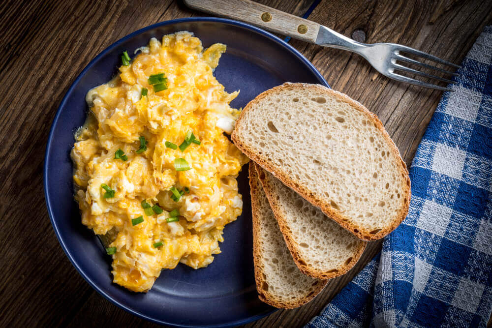 [Schnell &amp; einfach] Rührei mit Schnittlauch | LIDL Kochen
